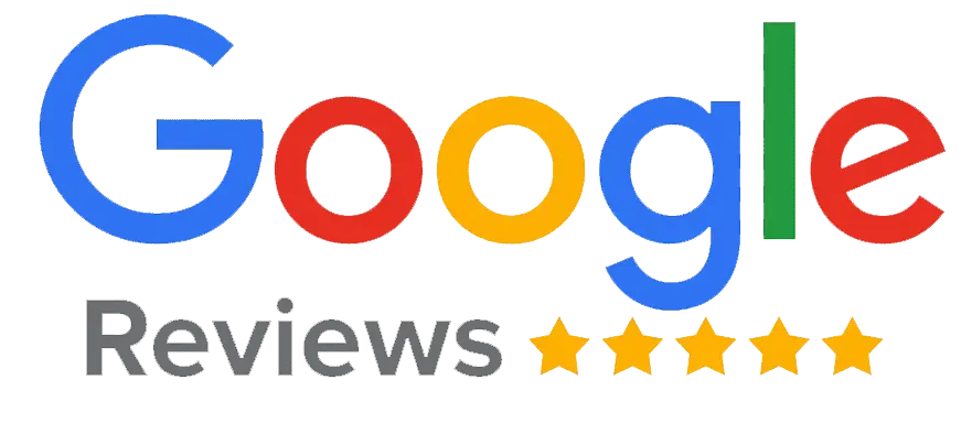 Google Reviews logo with five yellow stars