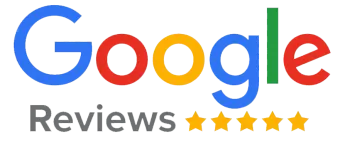 Logo of Google with Reviews written below it