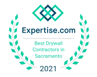 Best Drywall contractors in Sacrmamento logo 2021 from expertise.com