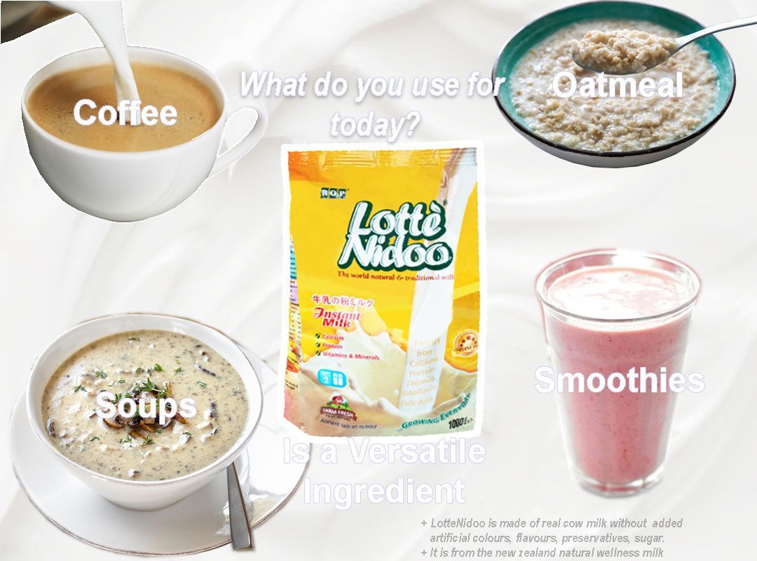 Multiple applications of Lottenidoo milk