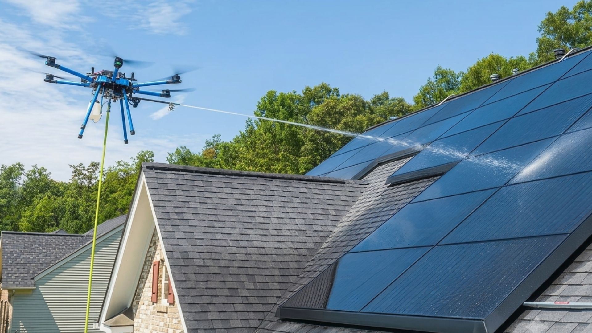 Solar panel & industrial asset cleaning
