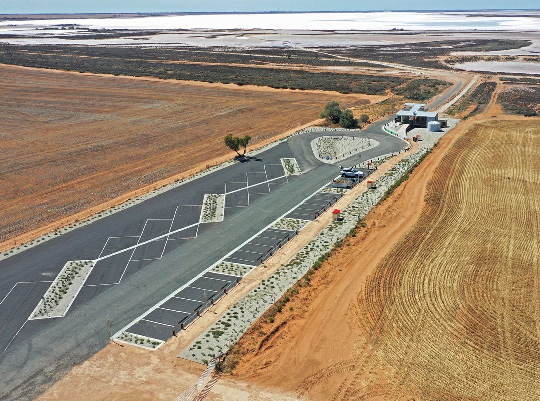 Thomson Hay Landscape Architects - Project, Lake Tyrrell Tourism Infrastructure Design