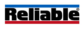 Logo for Reliable, featuring the word 