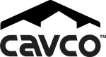 Cavco logo in black with stylized roof graphic above the wordmark.
