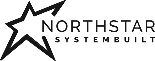 NorthStar System Built logo with black star outline and text