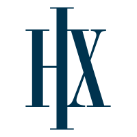 Navy blue monogram: stylized 