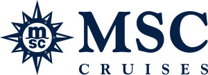 MSC Cruises logo: compass rose emblem with 