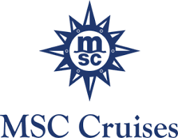 MSC Cruises logo: compass rose with 