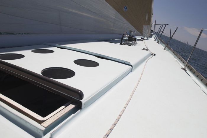 boat exterior with rope