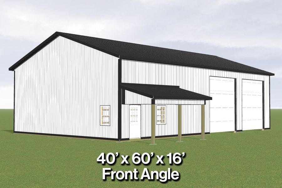 40x60 pole barn