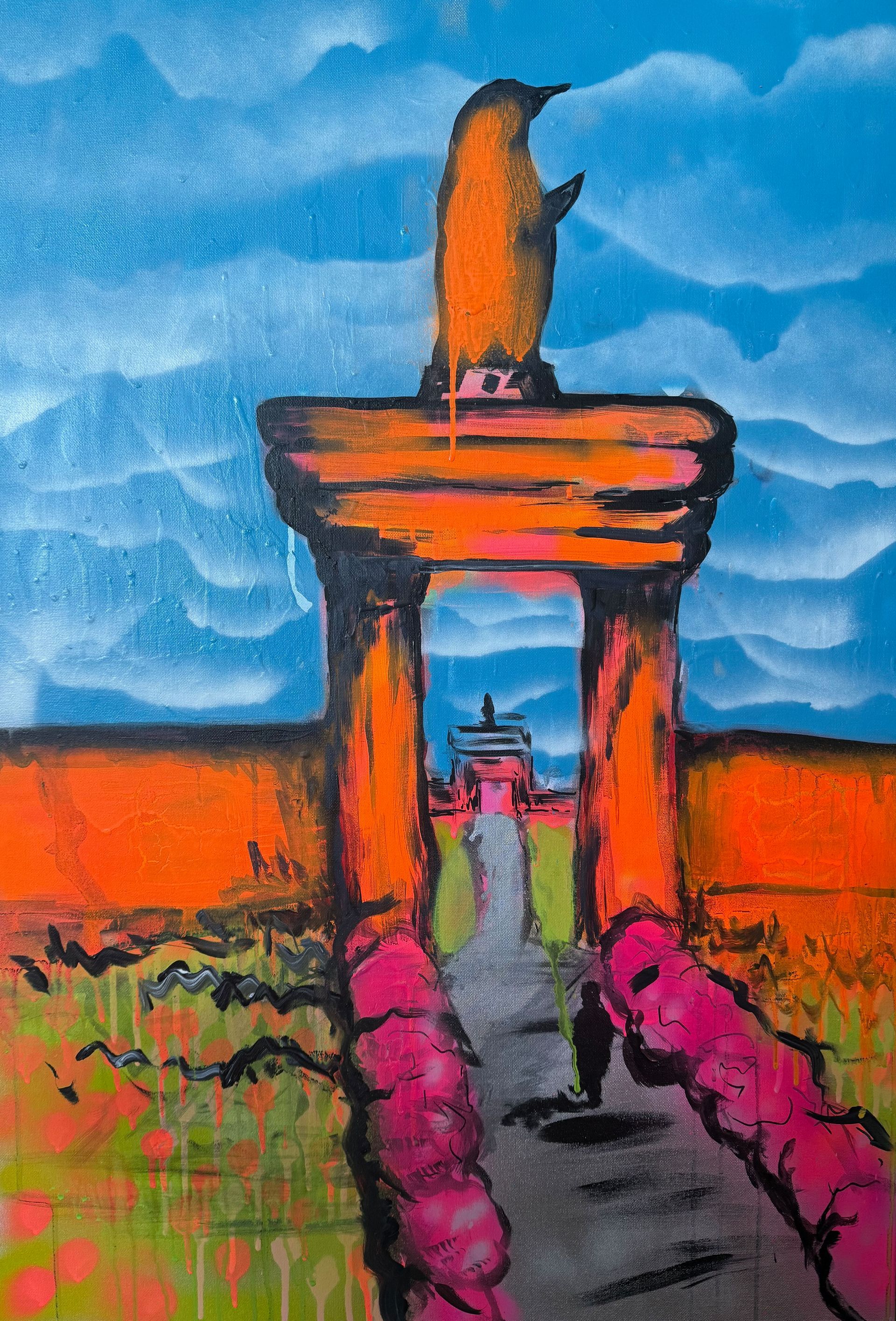 painting by landis white