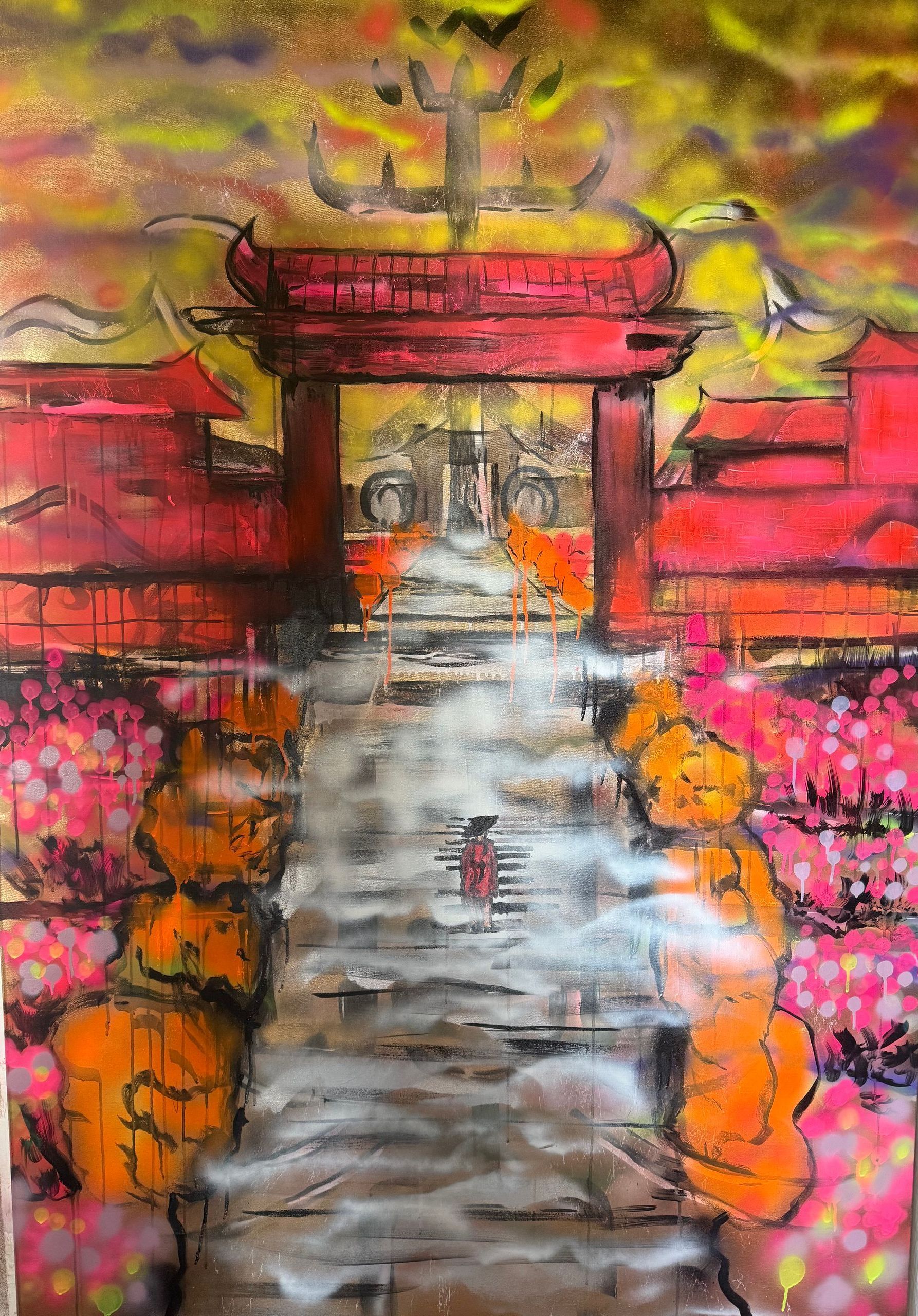 painting by landis white