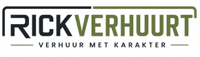 RICKVERHUUR T logo with tagline “VERHUUR MET KARAKTER”