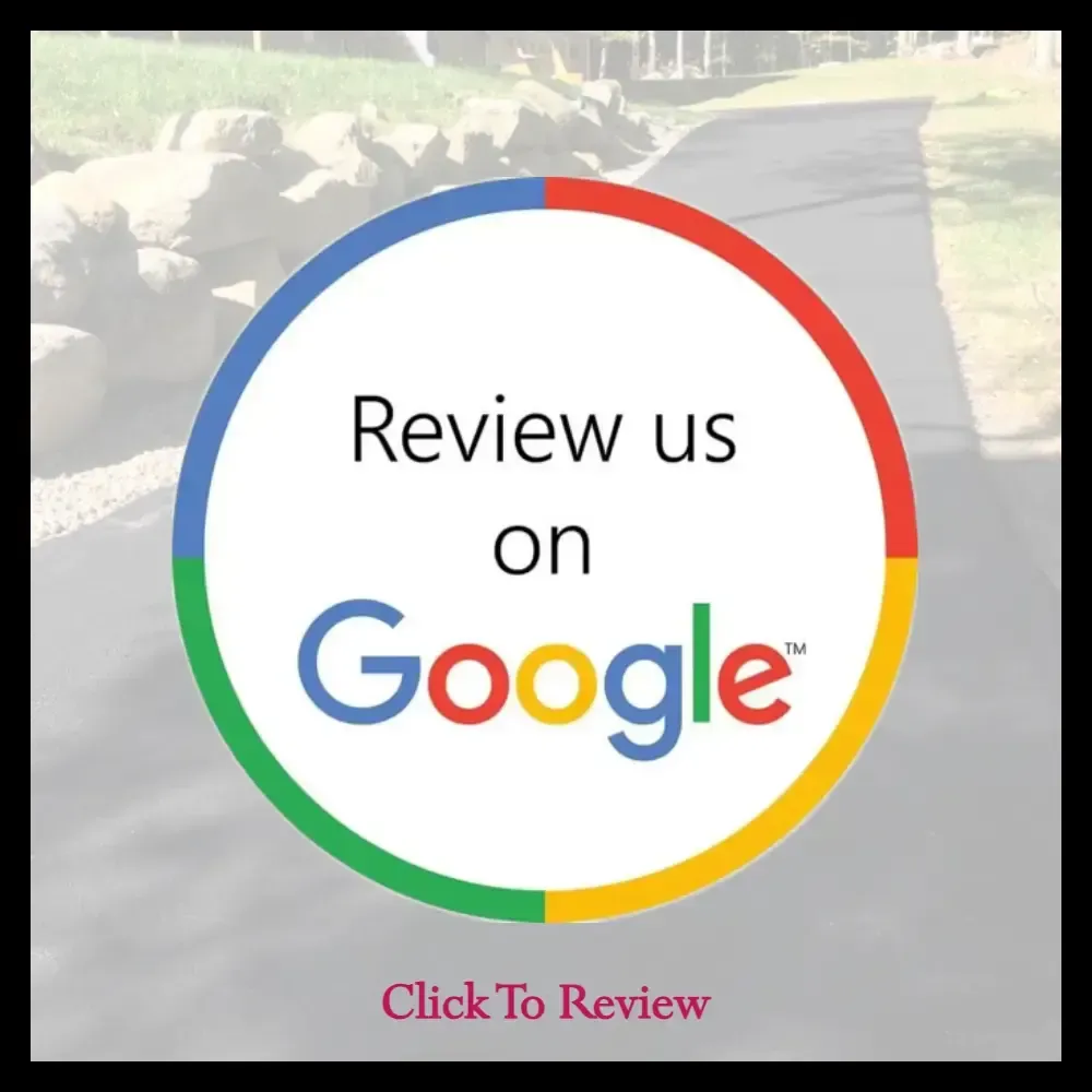 A google logo that says review us on google