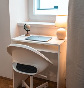 Arbeitsplatz Apartment, Wohnbude, Wien