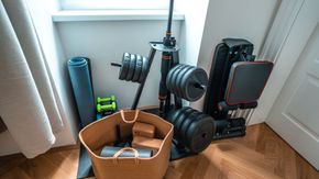 Fitnessbereich apartments bei Wohnbude in WIen