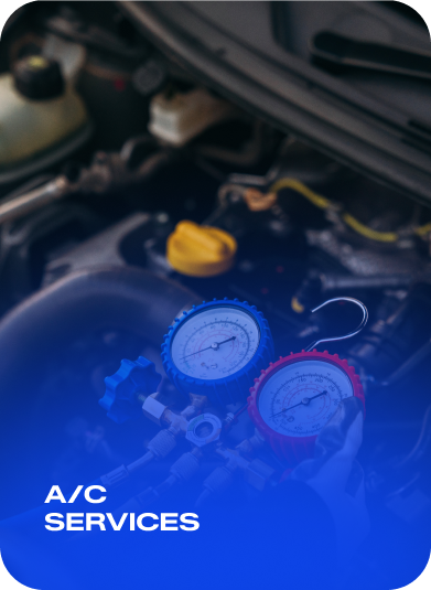 Car exhaust tailpipe with blue overlay and the text “EMISSIONS REPAIR” | AACCEL Emissions & Auto Repair Specialists