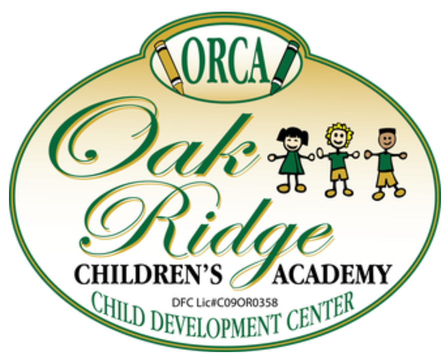 a logo for courtney 's little learners academy with children playing with lego blocks .