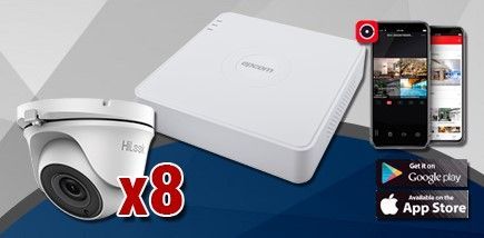 KIT CCTV 1080 LITE 8 CANALES