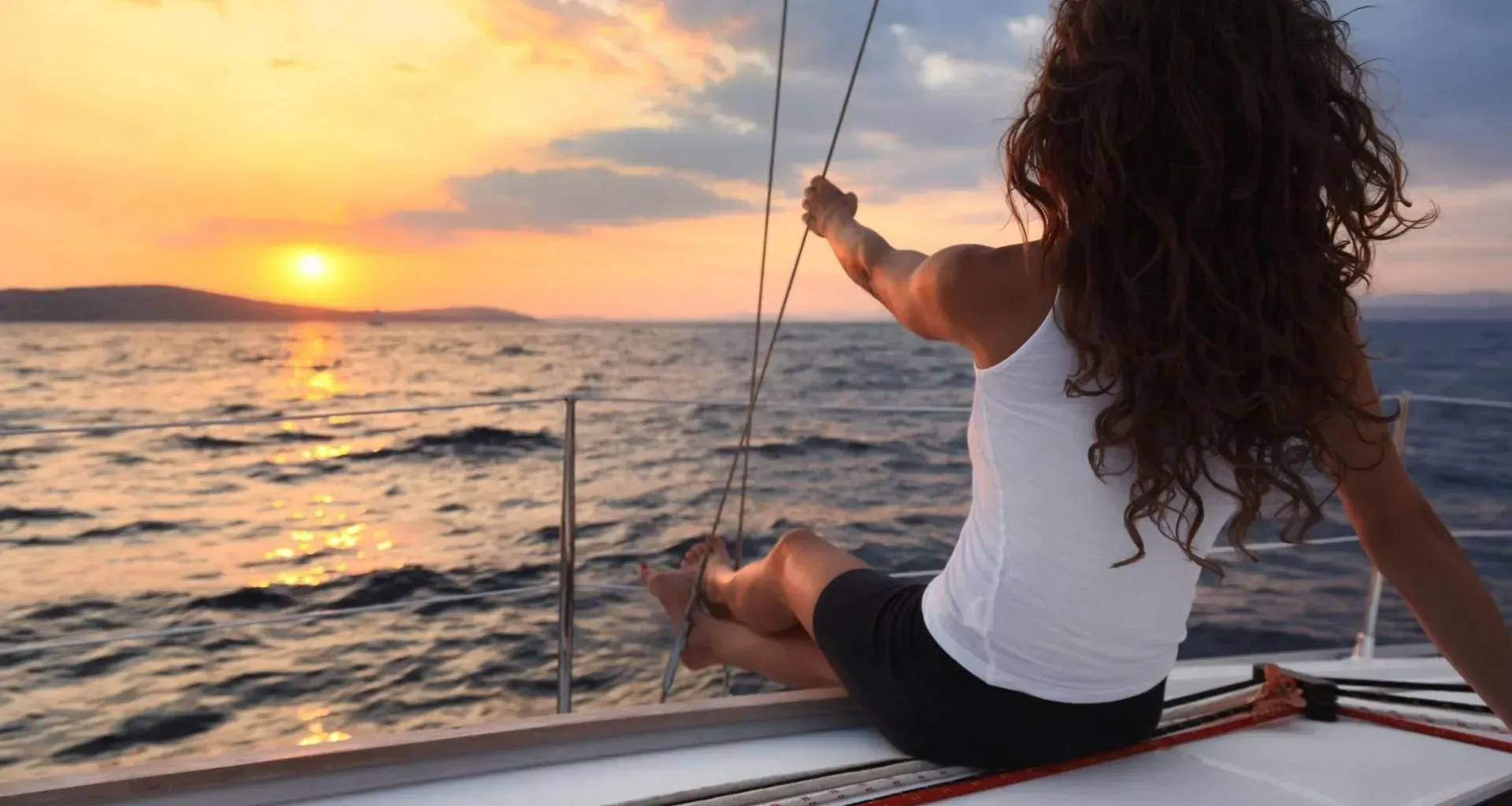 Woman sailing 2