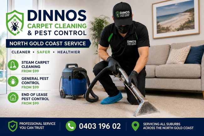 Carpet Cleaning Service and Pest Control