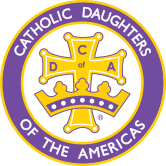 The logo for the catholic daughters of the americas