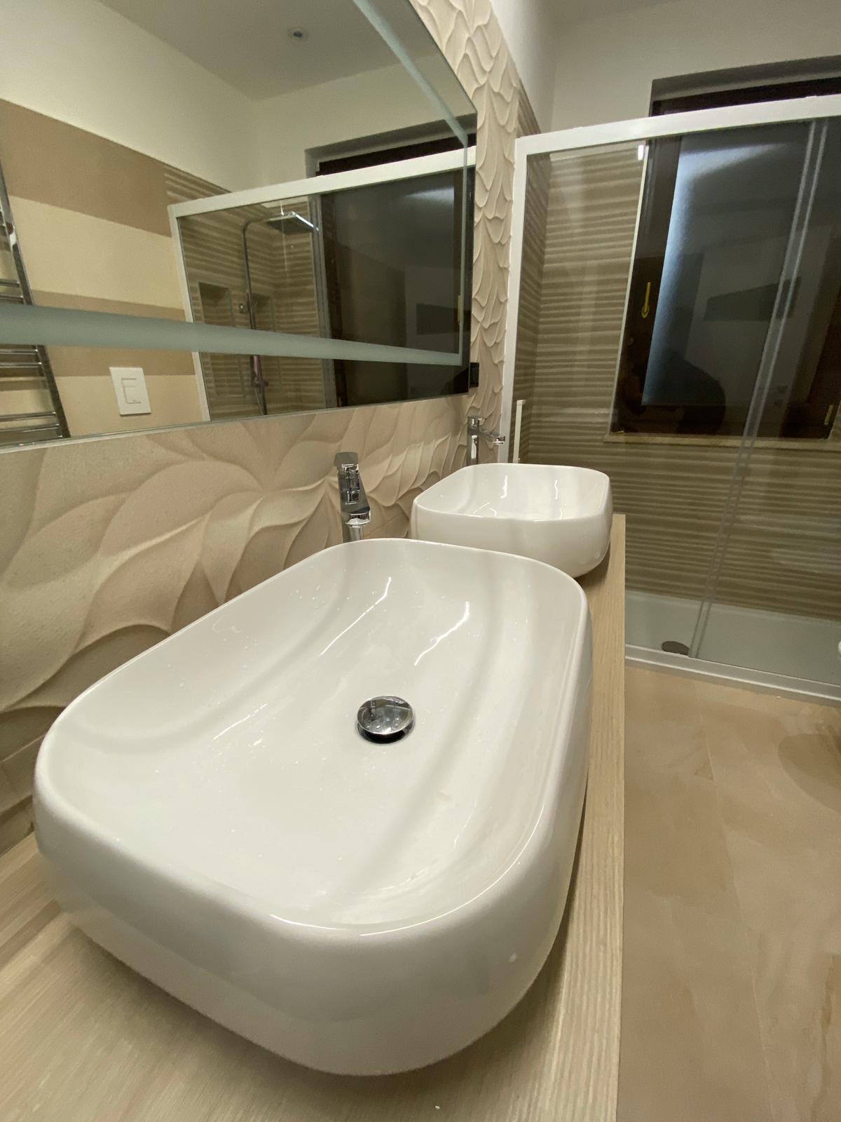 bagno moderno lavabo