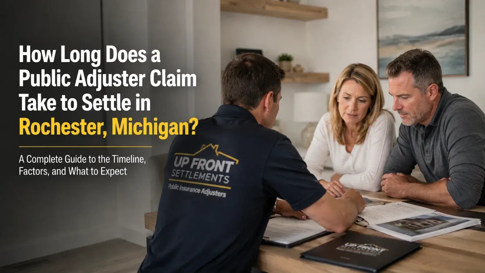 A public adjuster in an