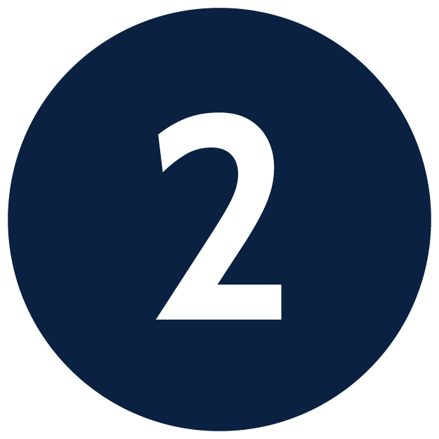 A white number 