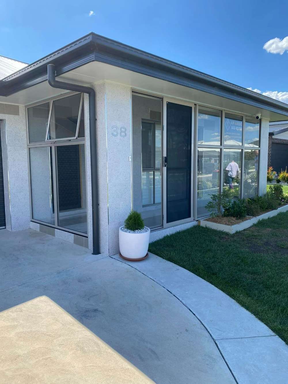 A House With the Number 38 on the Side of It — Bespoke Doors & Windows in the Southern Highlands, NSW