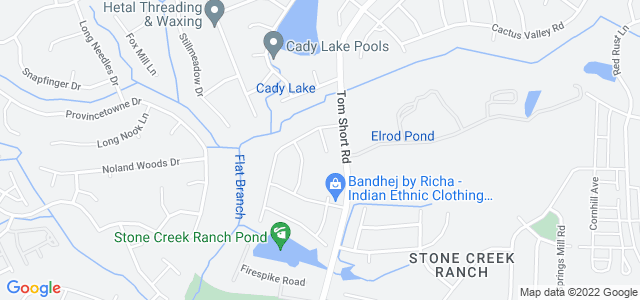 Map of business location