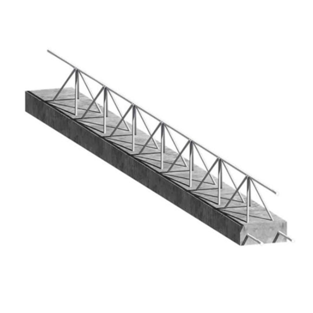 Vigueta de concreto armado de alma abierta