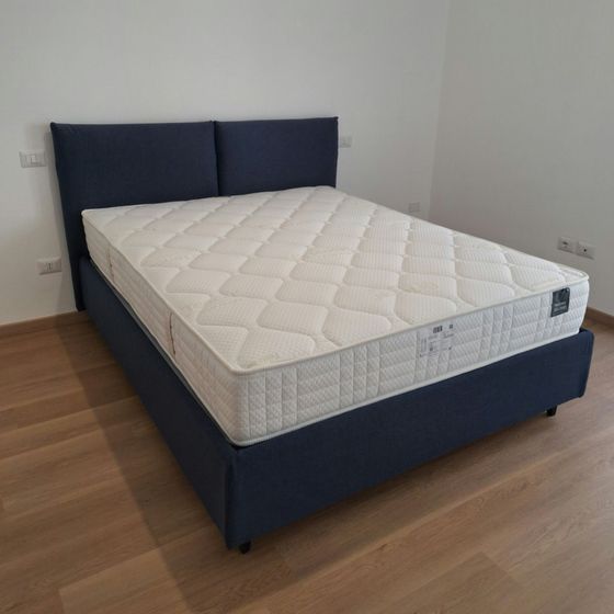 letto imbottito sfoderabile con materasso sfoderabile e lavabile a cagliari da tronu arredamenti dal 1970