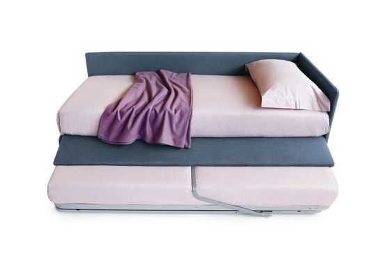 letto singolo con secondo letto estraibile automatico a cagliari da tronu arredamenti dal 1970