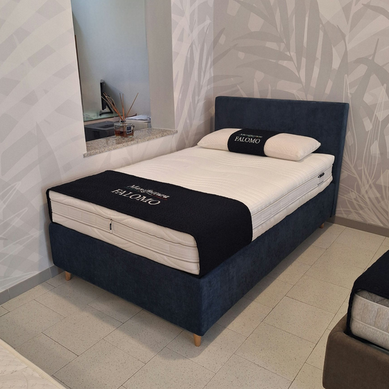 letto noctis coon contenitore e materasso dorelan in memory foam a cagliari da tronu arredamenti