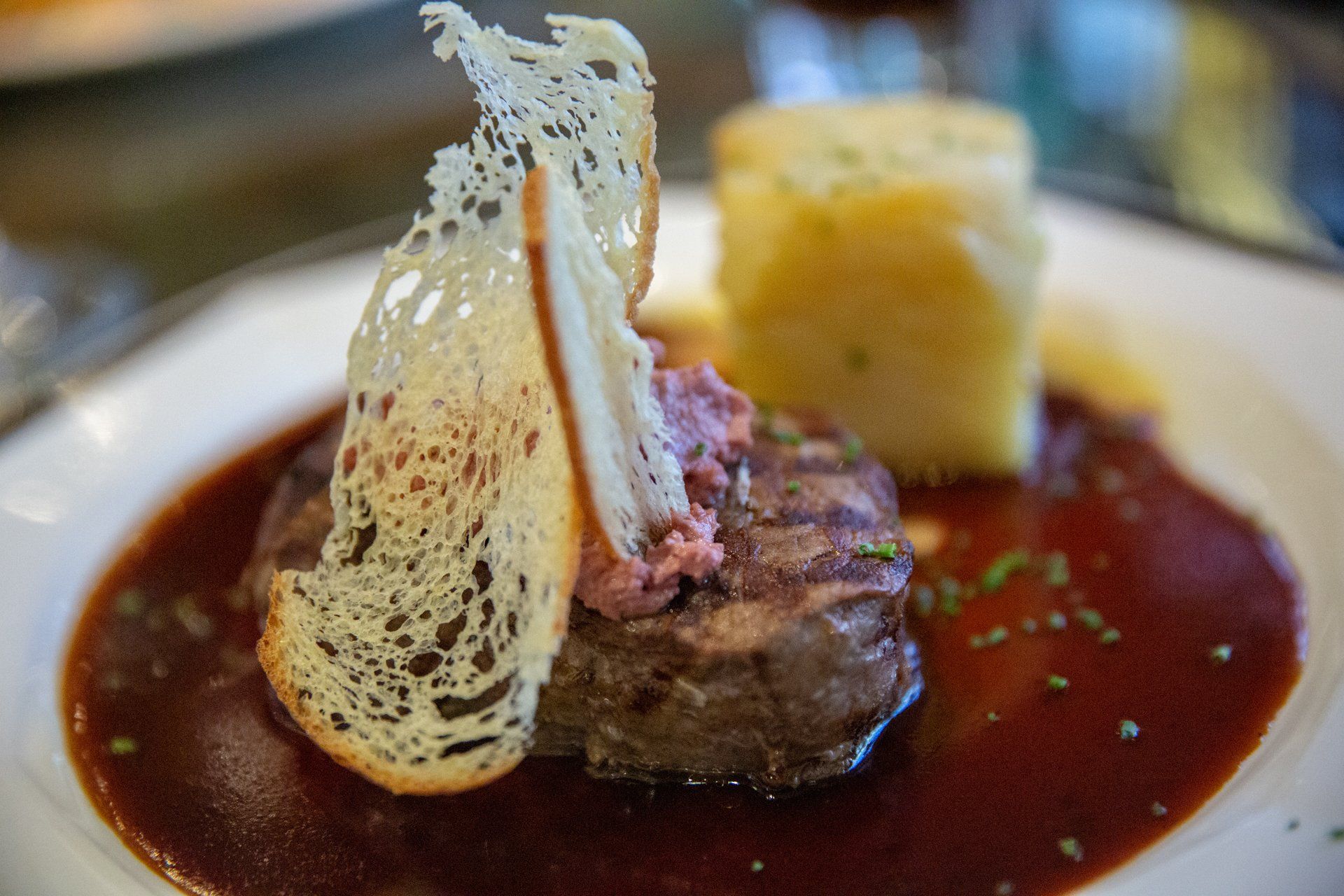 Food Photography of steak at Bibis Restaurant in Leeds