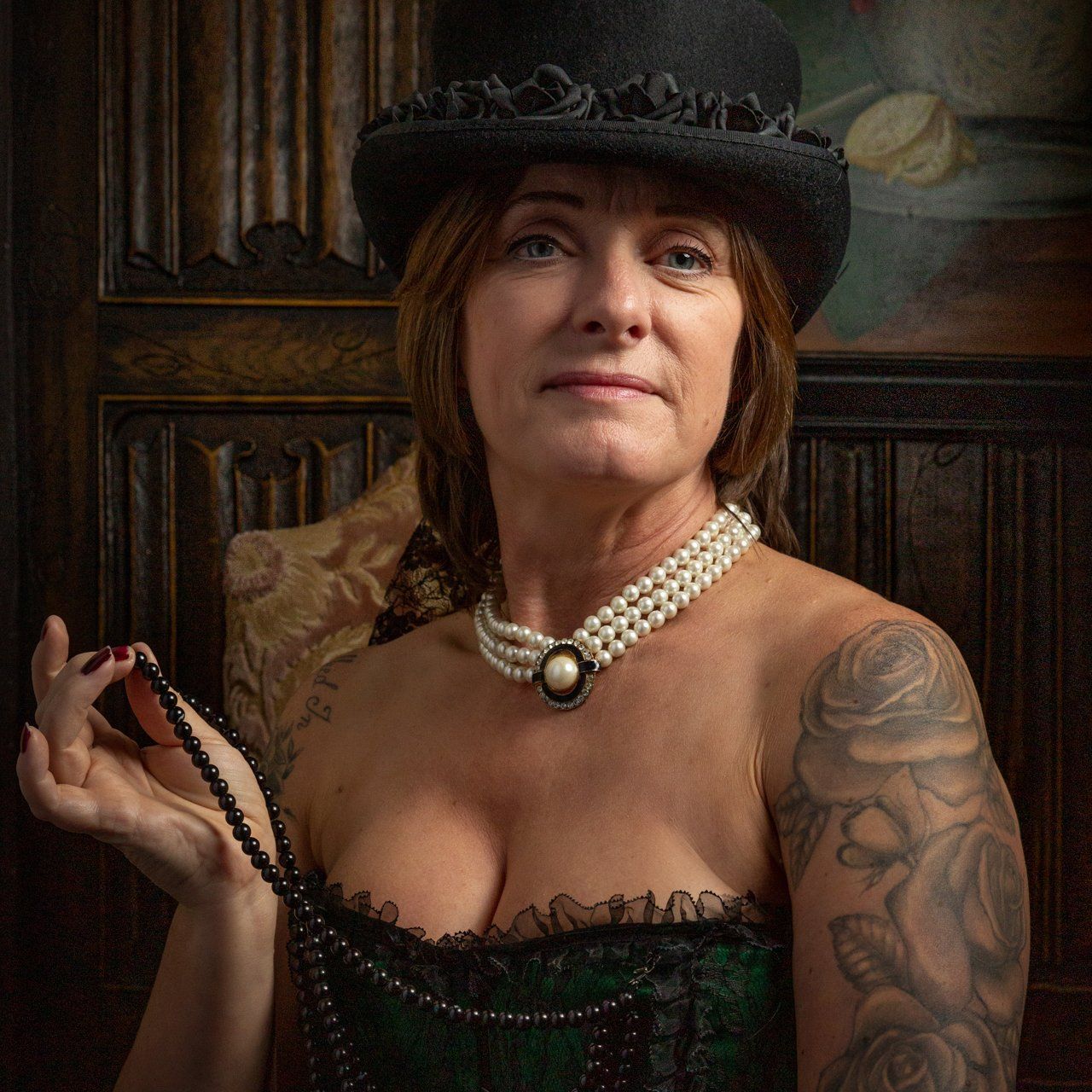 Gothic Portrait Shoot, Holdsworth House, Halifax