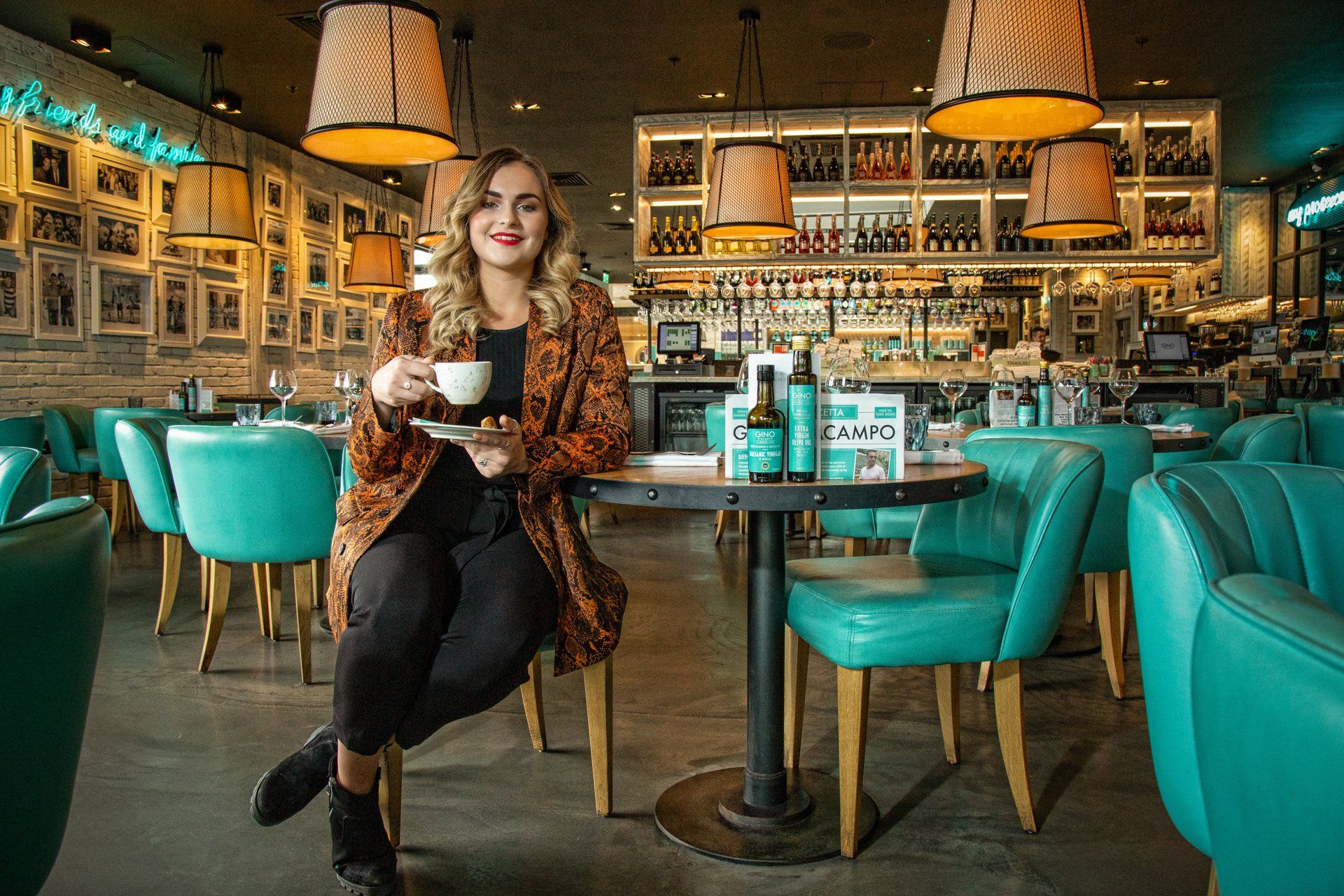 Vibrant PR Photography for Gino's Restaurant