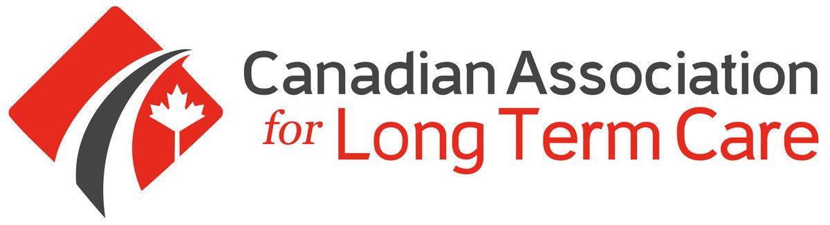 The logo for the canadian association for long term care