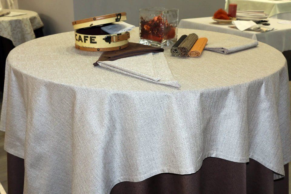 Production of high-quality catering fabrics in Leffe