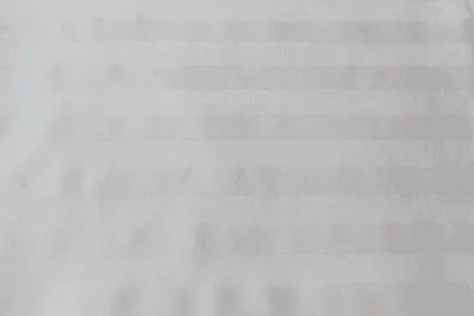 top sheet bianco rigato