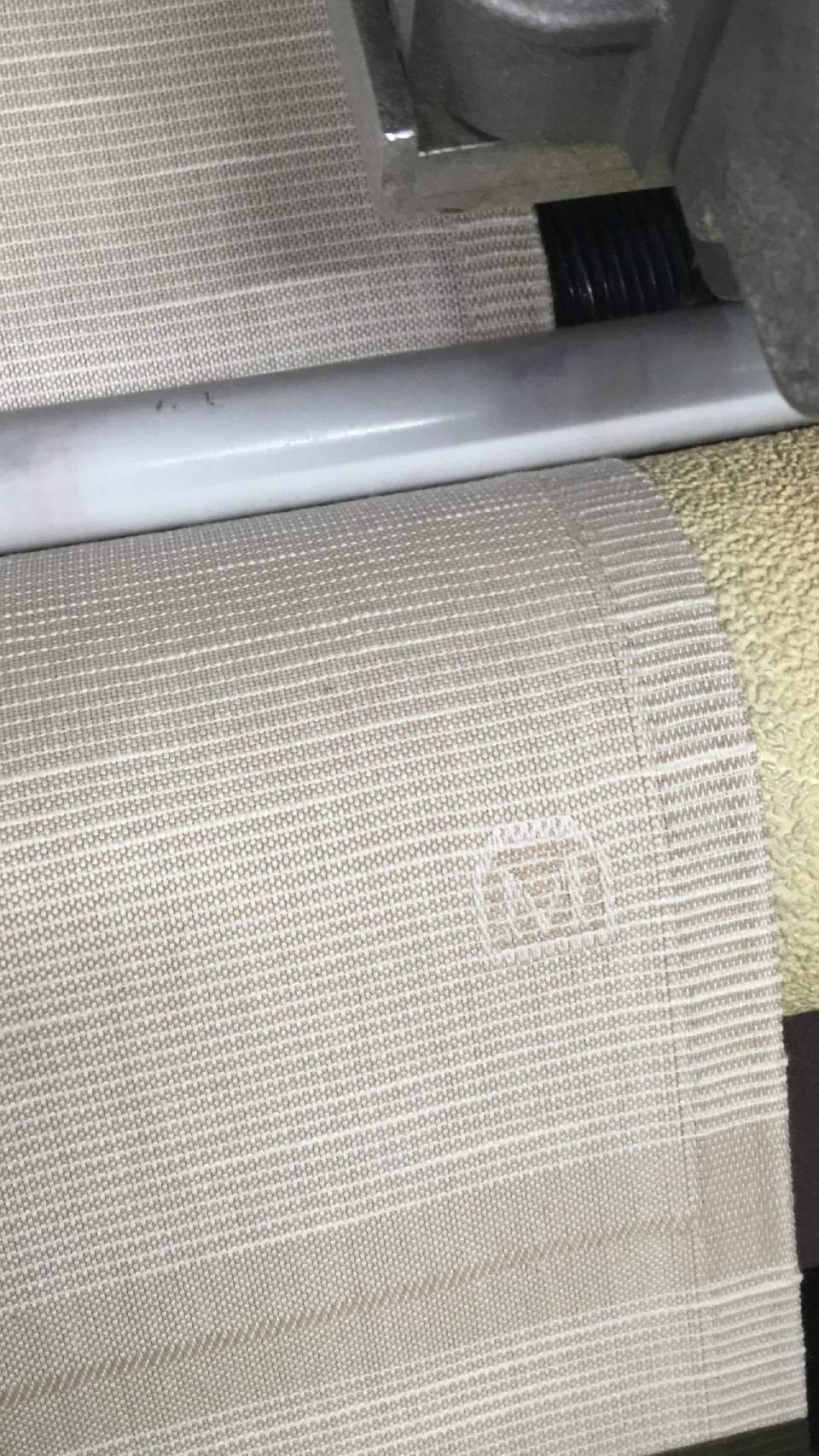 tablecloth in rope and ivory colour