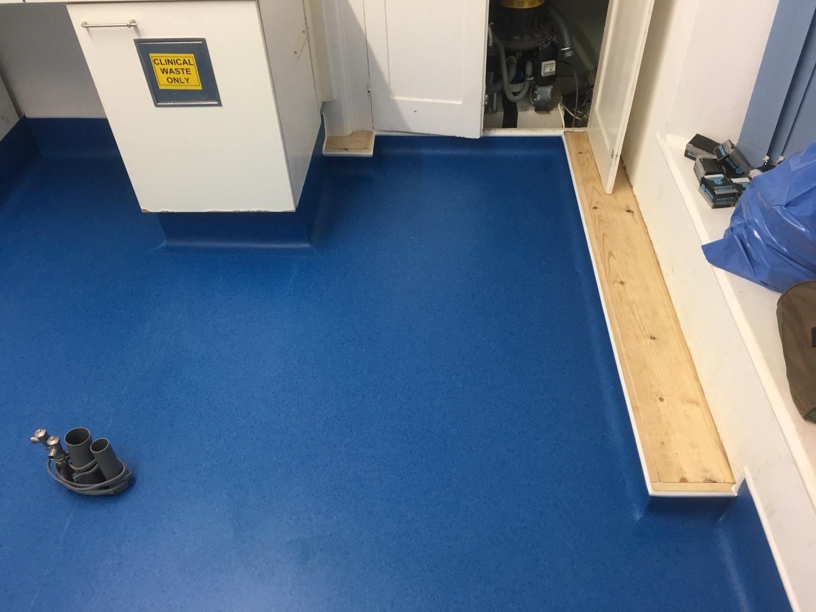Commercial safely Flooring, Flooring for Heavy Traffic Areas with a Cap and Coving