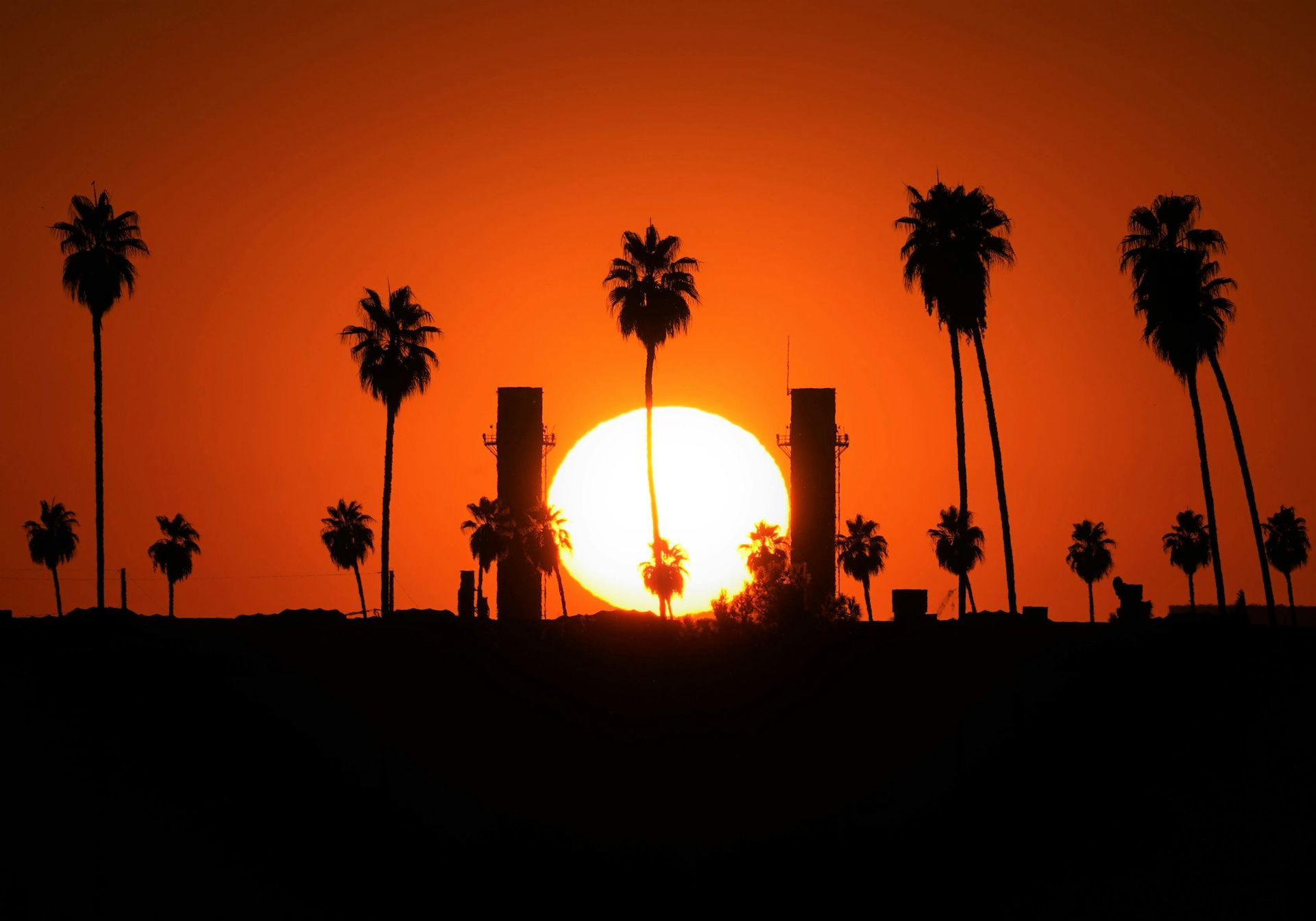 hot California summer