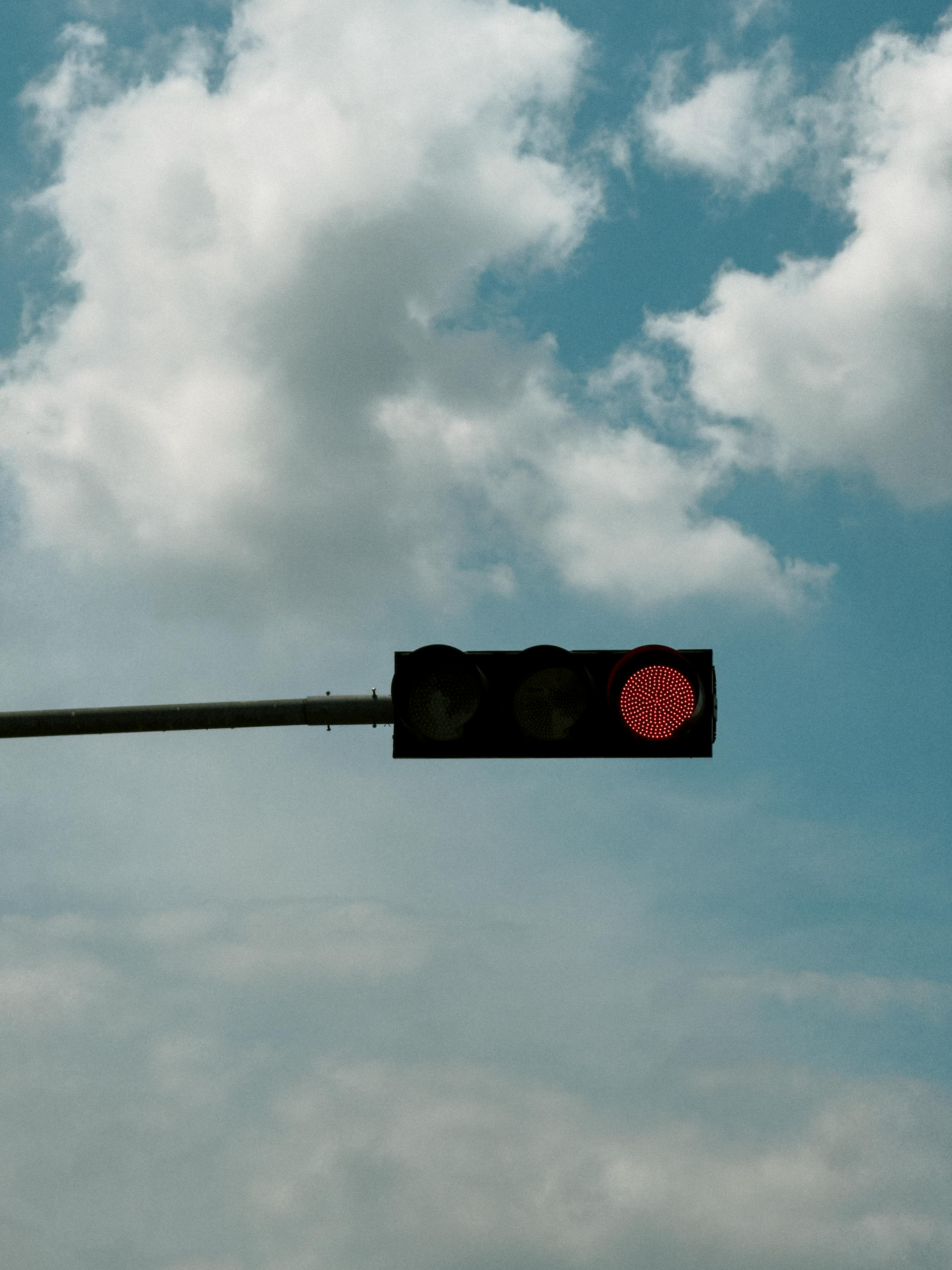 red traffic light