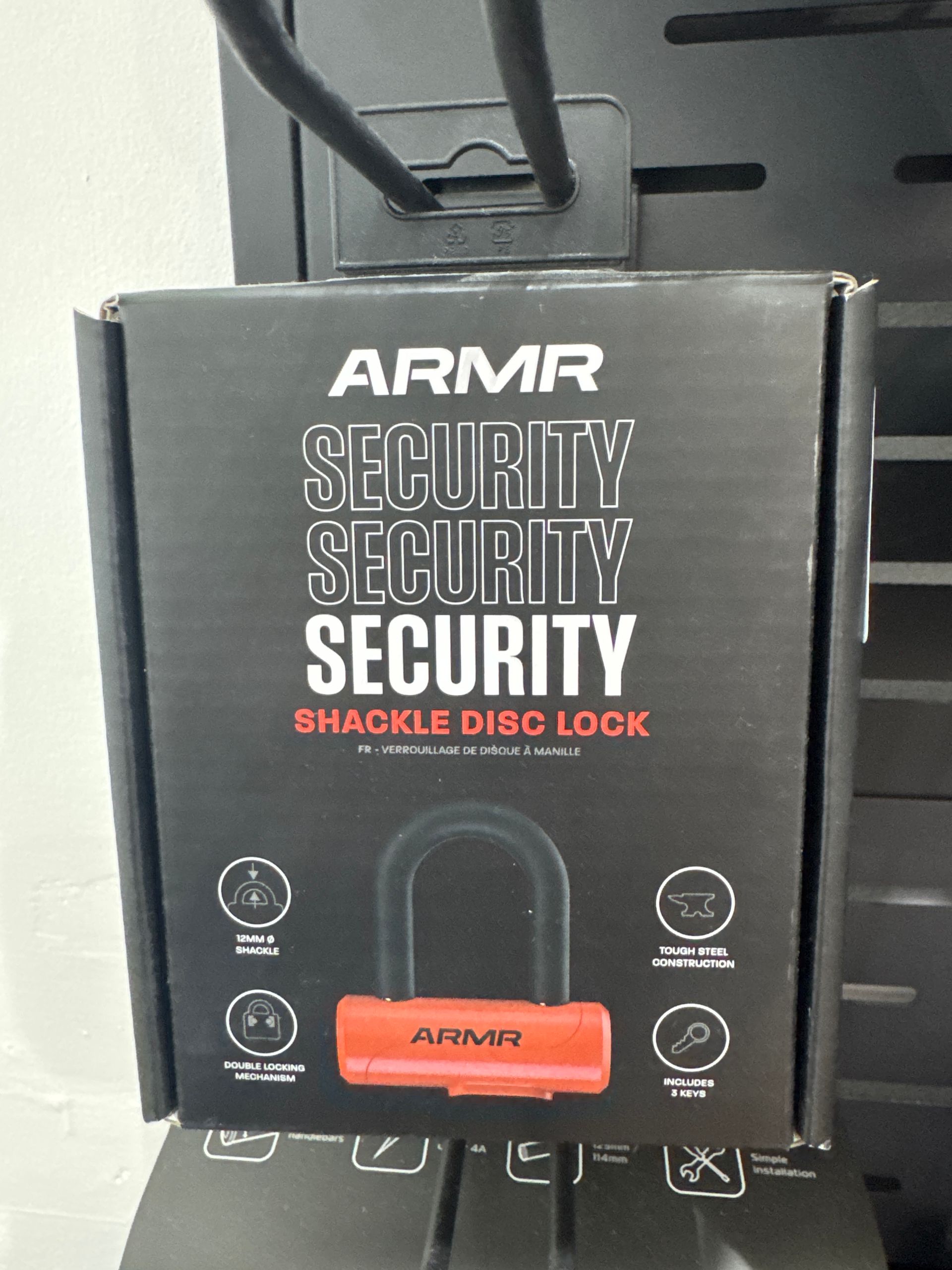 Armr Shackle Disc Lock