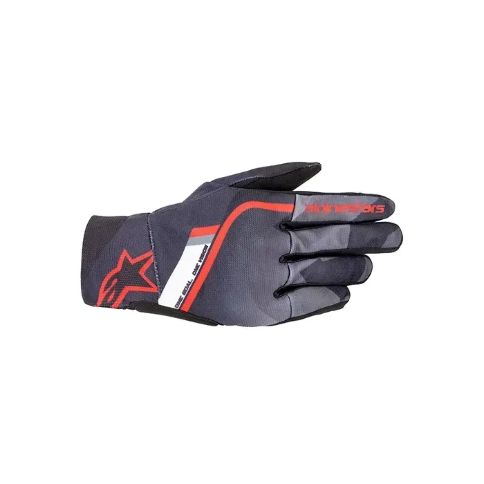 Alpinestars Reef Men’s Glove Black/Grey Camo/Bright Red XL