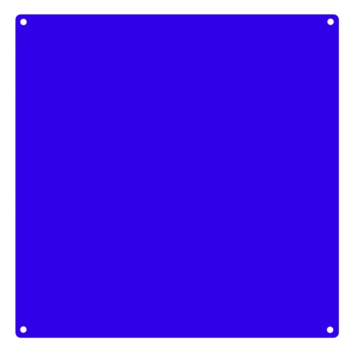 Pyramid Acrylic Backing Blue