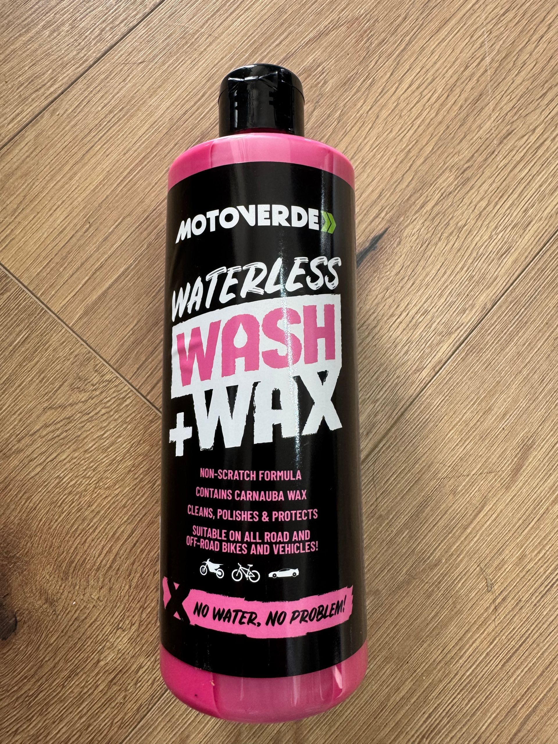 Motoverde waterless wash & wax