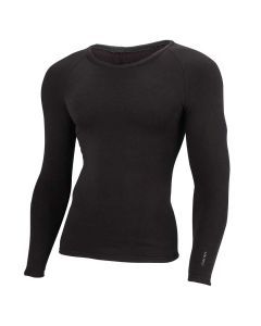 ZeroFit Ultimate Heatrub Baselayer LS Crew Black